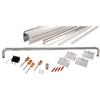 Cottage Style Shower Door Kits for 1/4" Glass