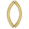CRL 8" Back-to-Back Crescent Style Pull Handles without Metal Washers