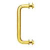 CRL 6" Single-Sided Solid Pull Handle with Metal Washers