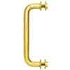 CRL 8" Single-Sided Solid Pull Handle with Metal Washers