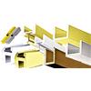 CRL Shower Enclosure U-Channels and Headers - Shower Door Parts and Shower Door Seals