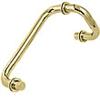 CRL Brass Pull Handle and Towel Bar Combination Sets