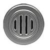 CRL Chrome Plated Brass No-Draft Speak-Thru