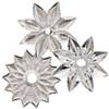 CRL Clear Plastic Rosettes