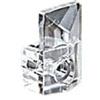 CRL Square Beveled Clear Plastic Mirror Clips