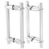 CRL Variant Series Adjustable Mounting Post Style Pull Handles