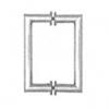 CRL 10" Back-to-Back Mitered Corner Pull Handle