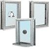 CRL Clamp-On Aluminum Framed Windows for Walls