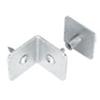 CRL Bullet Resistant Protective Barrier System 90° Top or Mid-Mount Outside Clamp
