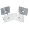 CRL Bullet Resistant Protective Barrier System 135° Bottom Mount Outside Clamp