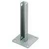 CRL Welded Steel Surface Mount Stanchions for 180 Degree Center or End Posts