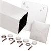 CRL 100, 200, 300, 350 Series Standard 4" x 4" Surface Mount Post Kits - 36"
