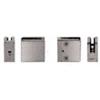 Z-Series Square Type Flat Base Zinc Clamps for 1/4" and 5/16" Glass