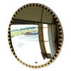 Convex Mirrors with Safety Caution Border 