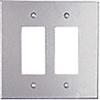 Double Decora Acrylic Mirror Plate