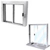 Bullet Resistant Sliding Service Windows
