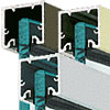 Wide U-Channel and Narrow Header for 3/4" Glass - TechnologyLK