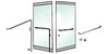 DB110 Series Deadbolt Handles