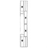 CRL SSR4 Bottom Rolling Sliding Glass Door System - OXXO