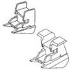 60-Series Window Channel Balance Bottom Guides, Unattached