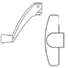 STB Casement Operator Handle 11/32" Spline Size