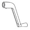 STB Casement Operator Handle 9/32" Spline Size   