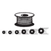 STB Hollow Ribbed Screen Spline - 250 Ft. Rolls