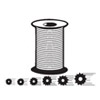 STB Hollow Ribbed Screen Spline - 1000 Ft. Rolls 