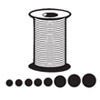 STB Foam Core Screen Retainer Spline - 500 Ft. Rolls