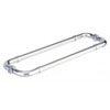 Opus I Cuttable Back-to-Back Towel Bar with Rosettes 
