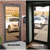 Mirrored Bronze Privacy Window Film