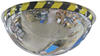 Dome Acrylic Mirrors with Safety Border