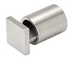 CRL 1-1/4" Square Cap Edge Grip