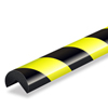 Striped Glow-in-the-Dark Polyurethane Foam Corner Guards
